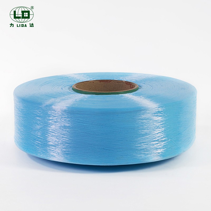 Ologbele ṣigọgọ Polyester Dope Dyed Filament Yarn